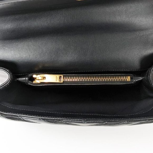 SOLDSaint Laurent Monogram College Medium Black Suede Leather Satchel - Picture 3 of 8